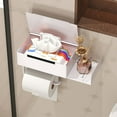 thumbnail image 4 of Stainless Steel Wall Mounted Storage Rack For Bathroom And Toilet Stylish Design For Holding Toilet Paper And Other Items Space Saving Organizer Solution, 4 of 7