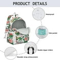 thumbnail image 4 of Cute Dinosaur Pattern Backpack for School,Cute School Bag,Schoolbag with Adjustable Shoulder Straps & Padded Back,13.4"x11"x4.7", 4 of 6