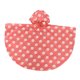 thumbnail image 1 of 1 Psc de Impermeable de Escuela para Estuddiantes Portatíl con Capucha Elegante - XL Pink Dot XL Sunnimix Chubasquero impermeable para niños, 1 of 8