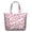 Travel, variant on Travel Tote Bag with Glitter Leopard Print Fashionable Weekender Bag Featuring Cheetah Spots Polka Pattern, Modern Animal Aesthetic