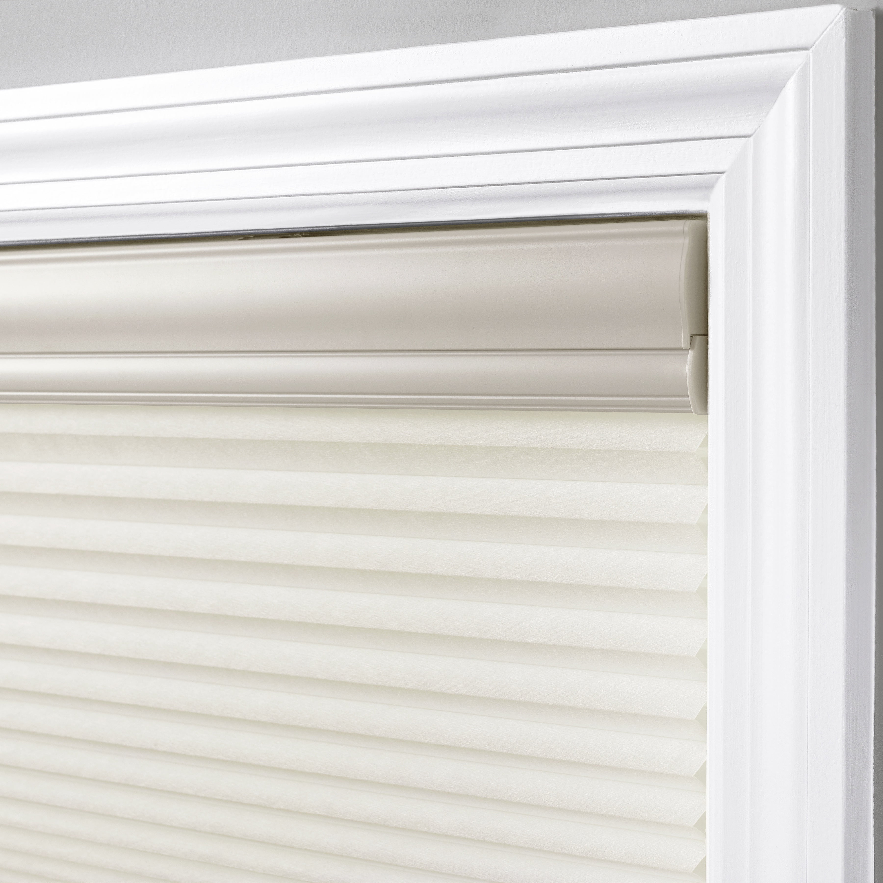 Coverscaped Top-Down Bottom-Up Cellular Shade, Light Filtering Alabaster, 33" x 62"