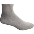 thumbnail image 2 of Yacht & Smith Mens & Womens Ankle Wholesale Bulk Pack Athletic Sports Socks (Mens 10-13 (Shoe Size 7-12), 120 Pairs Gray), 2 of 3