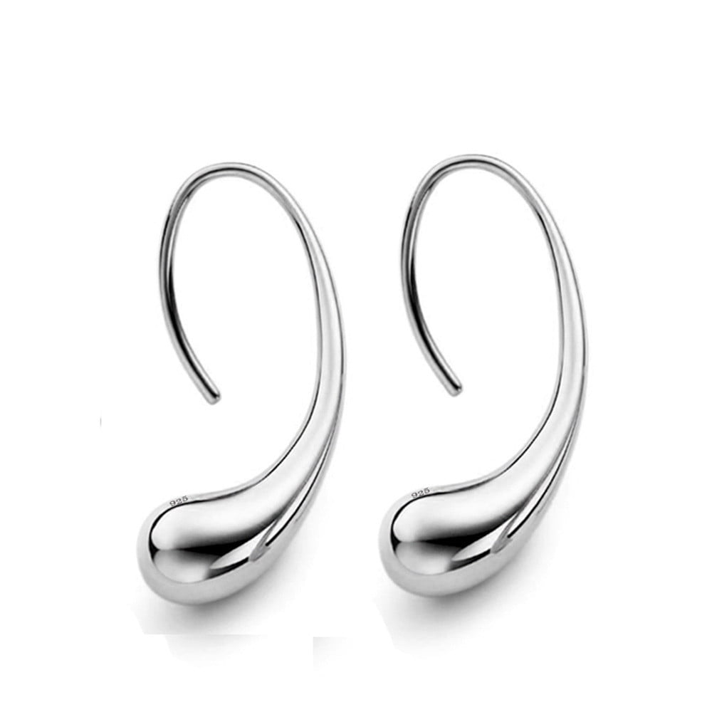 Gıft for Mum Mother's day gift Zircon Earrings Hoop earrıngs Attractive Earrings Anniversary Gift For her Sparkling earrings