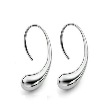 Clearance Jewelry Under $5 VerPetridure Elegant 925 Sterling Silver Women Ear Stud Earrings Silver