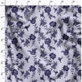 thumbnail image 3 of Soimoi Poly Canvas Blue Fabric By the Yard - 56 Inch Wide - Florals, Leaves Print Fabric - Elegant & Beautiful Patterns for Fashion and Home Decor Printed Fabric, 3 of 6