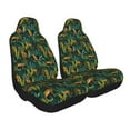 thumbnail image 2 of Sikiie Jungle Leopard Yellow Car Seat Covers 2PCs Front Car Seat Covers Universal fit for Most Cars SUVs and Trucks-2 PCS, 2 of 9