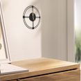thumbnail image 4 of GOOHOCHY Metal Wall Clock Silent Non Ticking For Indoor Outdoor Use 1Set, 4 of 8
