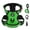 Green, variant on FURRYFECTION Dog Harness, No Pull Dog Vest Harness, Reflective No-Choke, Essential Pets Harness with Easy Control Handle