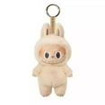 thumbnail image 1 of Labubu Keychain Plush POP MART Key Chain Doll Toy Modern Home Decoration Plush Collection Keychain (Yellow), 1 of 2