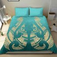 thumbnail image 4 of New Zealand Maori Hei Matau Tattoo Bedding Set, 4 of 6