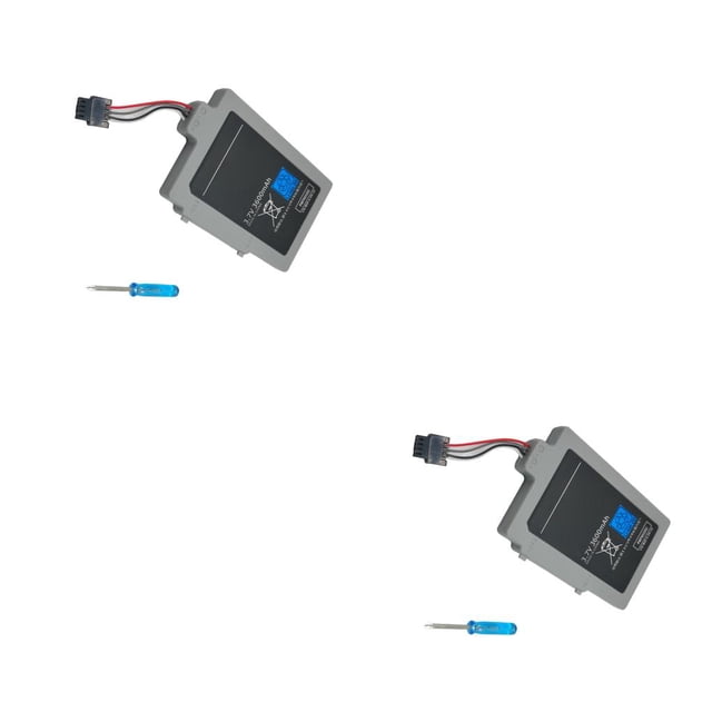 Tholdsy recargable de 3,7 V y 3600 mAh, de controlador de juego duradera, almohadilla de juego práctica, de 9.2*5.8*1cm 2piezas