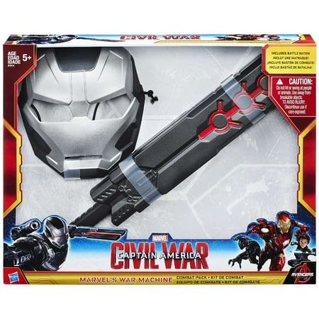 Captain America Civil War War Machine Combat Pack [Mask & Battle Baton]