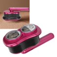 thumbnail image 2 of Fabric Lint Remover Dual Head USB Rechargeable Portable Sweater Defuzzer for Clothes Furniture Carpet Couch Purple, 2 of 5