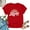 Red, variant on Meichang Mama Shirts for Women Plus Size Mama Rainbow Graphic Tee Tops Short Sleeve Crew Neck Casual T Shirts Mother's Day Shirts White XXXL