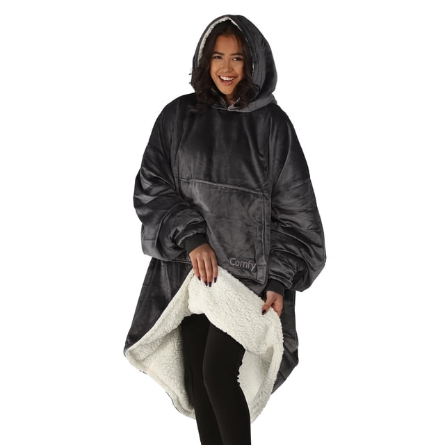 Manta portátil THE COMFY Original con forro polar sherpa
