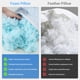 thumbnail image 3 of Espuma viscoelástica triturada ajustable Pillow Puredown Cooling, paquete de 2, 3 of 7