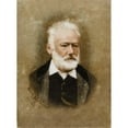 thumbnail image 2 of Marie Besson 11x14 Gold Ornate Wood Frame and Double Matted Museum Art Print Titled - Victor Hugo (1896), 2 of 4