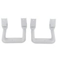 thumbnail image 4 of 2PCS Aluminium Alloy Replacement Hoop Step forAvalanche 2002-2013 - High Compatibility withRamcharger,  Sierra 1500/ 2500/ 3500, Powerful Function and Anti Slip Design, 4 of 8