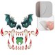 thumbnail image 5 of Halloween monster wall sticker Durable Wall Sticker Durable Halloween Decorative Door, 5 of 5