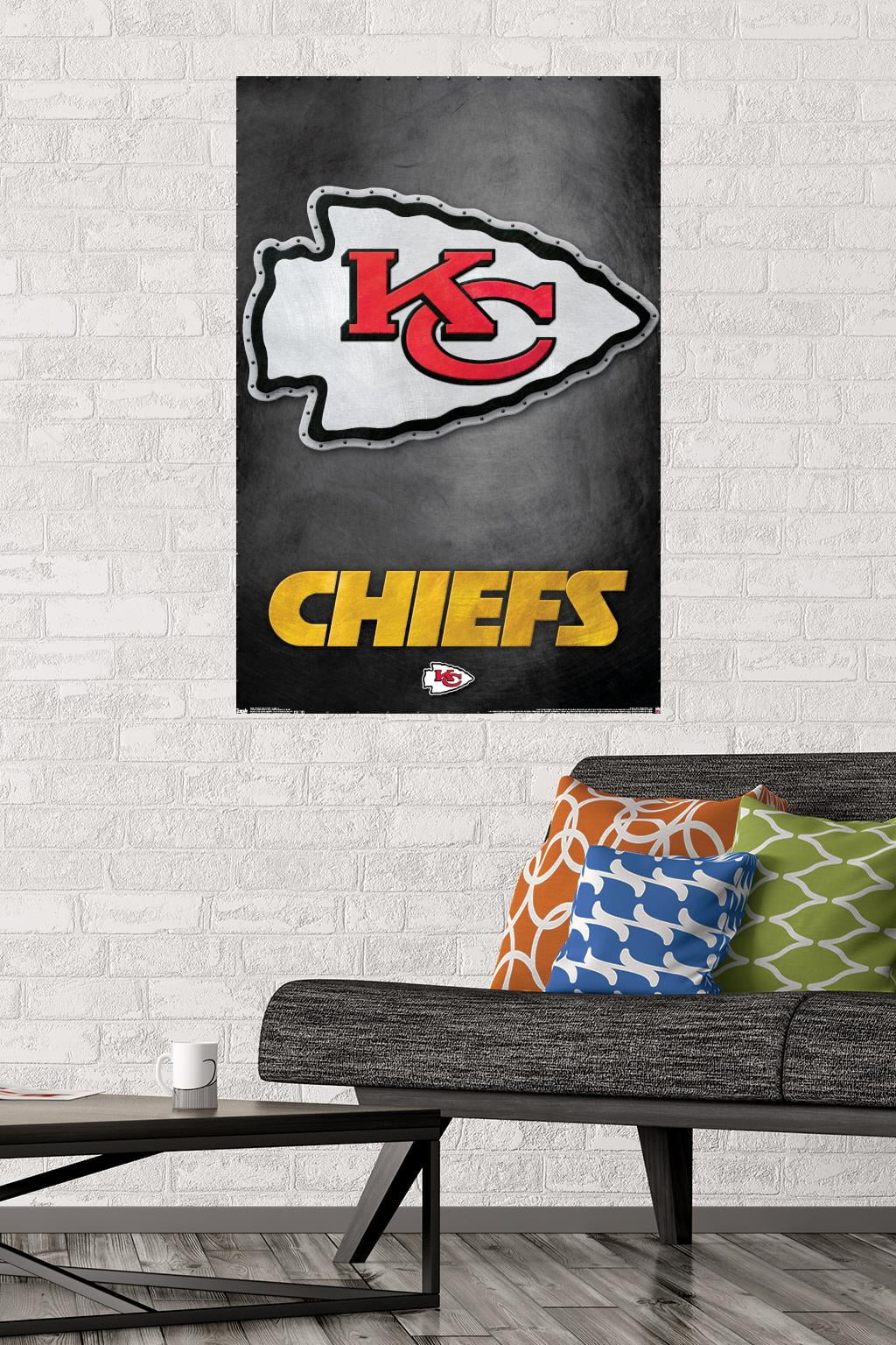 NFL Kansas City Chiefs - Logo 13 Wall Poster, 22.375" x 34"