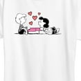 thumbnail image 3 of Peanuts - Lucy and Schroeder Piano - Women's Short Sleeve Graphic T-Shirt, 3 of 6