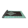 thumbnail image 2 of Ahgly Company Indoor Rectangle Abstract Light Blue Modern Area Rugs, 2' x 3', 2 of 4