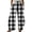 Black, variant on kaondbfi Spring Fall Essentials Casual Clothing Lady's Four Pocketed Double Printed Casual Pants Summer Casual Pants for Women