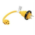 thumbnail image 4 of Parkworld 691975A RV Pigtail Shore power 30A to 15A Dogbone Adapter Power Cord Twist Lock L5-30P Male to 5-15R Female (1.5FT) 691975-18IN, 4 of 4