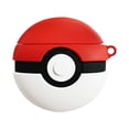 thumbnail image 1 of Funda de silicona para auriculares con dibujos de Pokeball en 3D, funda para auriculares inalámbricos de segunda generación para Airpods Pro, llavero para Airpods, 1 of 4