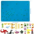 thumbnail image 4 of 29.5inch Preschool Felt Board with Hook Early Learning Felt Story Board Solar System Felt Story Board Kit Reusable Felt Board Sea-life Story Set Interactive Toy Wall Hanging Gift for Kids, 4 of 11