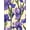 Purple Flower Pattern, variant on FORMRS Acrylic Clipboard with Low Profile Clip Standard A4 Letter Size, 12.5" x 9", Racing Car Pattern