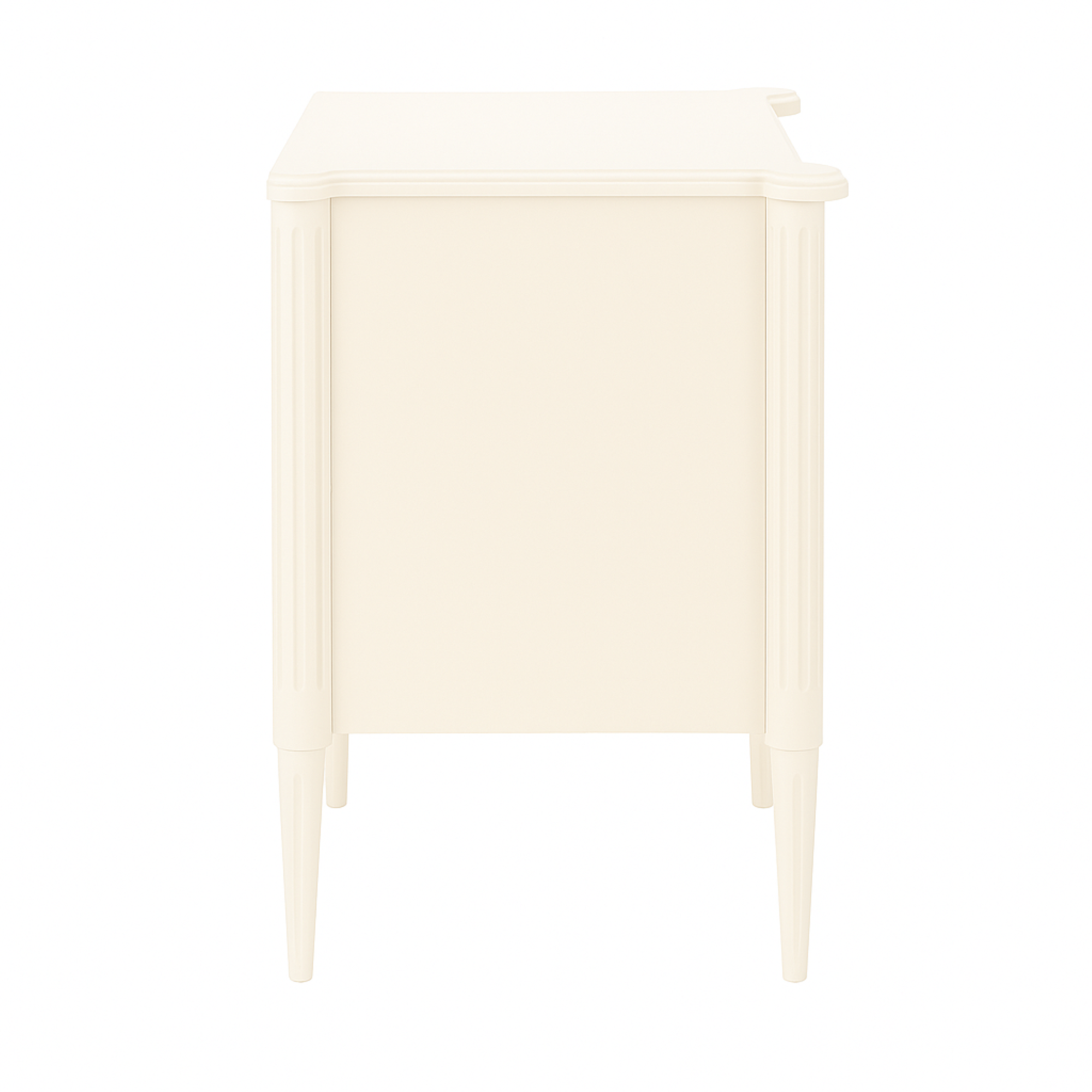 Design House Oxford Traditional End Tables/Nightstands and Chest Set, Antique White