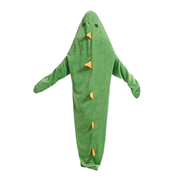 Manta de dinosaurio Cosplay Sudadera con capucha Vestido de dormir Ropa de dibujos animados Creativa M