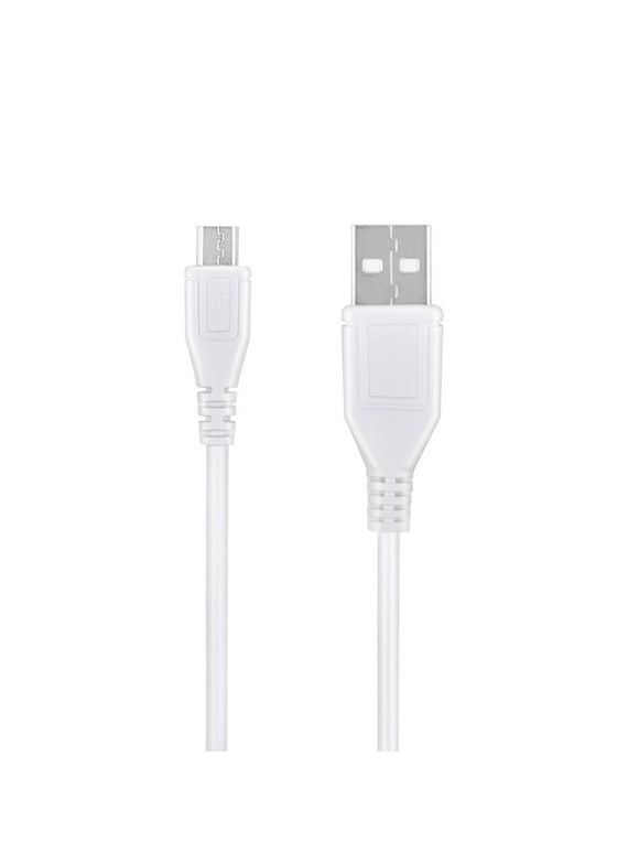 KONKIN BOO Compatible 5ft White Micro USB Data Cable Cord Lead Replacement for Freelander PX1, PX2,PD200,PD100 / Hannspree Hannspad SN1AT71B/Lexibook Advance MFC180EAndroid Multi-Touch Tablet