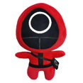 thumbnail image 3 of Poupée en Peluche 12cm Jeu de Calmar Netflix Jouet Dessin Animé Coréen, 3 of 5
