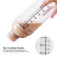 thumbnail image 3 of Thickened Manual Hand Shaking Cocktail Shaker with Clear Scale Bar Bartender Tool, 3 of 5