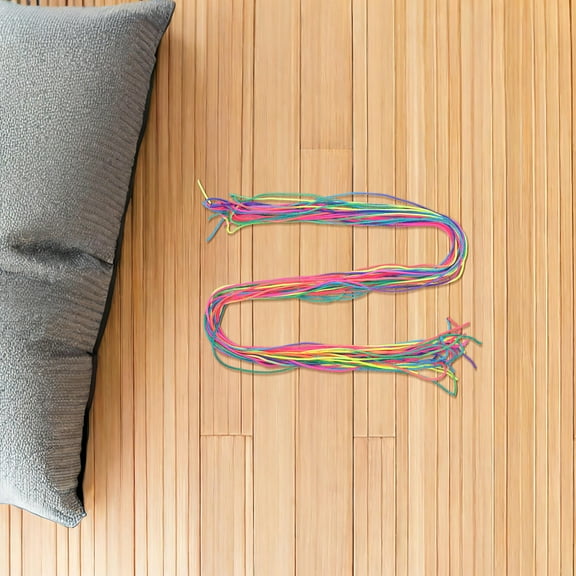 LOLIPPYY 60 Pieces Assorted Color Hair Strings for Braids, Hair Wraps for Stylish and Trendy Hairstyles