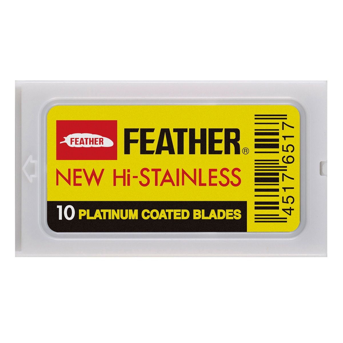 200 Feather Razor Blades NEW Hi-Stainless Double Edge