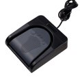 thumbnail image 1 of Mistaha Customizable Foot Pedal Switch for Multimedia and Gaming - 2m Cable, Black and Grey, 1 of 6