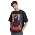 thumbnail image 3 of Spider-Man Vintage Washed Drop Shoulder Short Sleeve T-Shirt - Iron On, 3 of 7