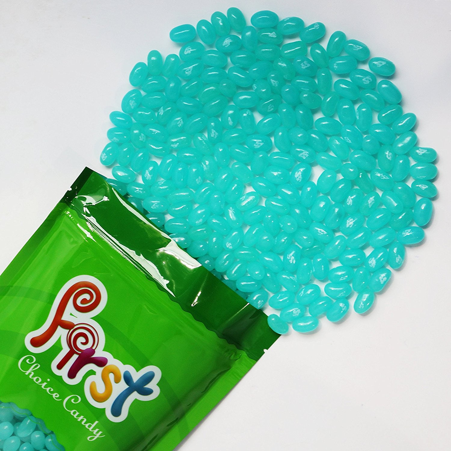 FirstChoiceCandy Jelly Belly Berry Blue Jelly Beans 1 Pound Resealable Bag