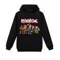 thumbnail image 1 of Roblox Hoodie for children Outerwear Pullover Sweatshirt black 140cm, 1 of 5