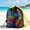 Black, variant on Large Breathable Mesh Drawstring Beach Bag Sandproof Pool Toy Storage Tote with Shoulder Strap Portable Swim Wet Clothes Shells Carrier
