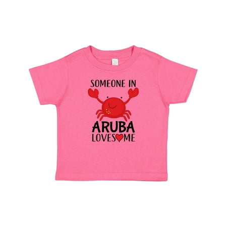 

Inktastic Someone in Aruba Loves Me Gift Baby Boy or Baby Girl T-Shirt