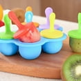 thumbnail image 2 of Soft Silicone Baby Fit Kids Summer DIY Ice Cream Popsicle Molds Ice Maker Mould, 2 of 7