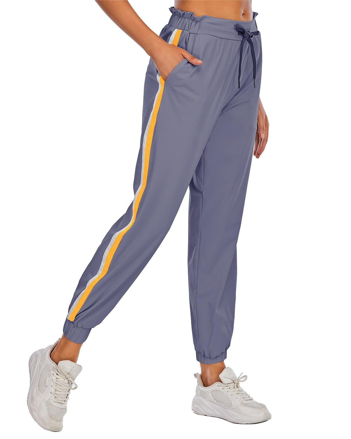 SIEANE Women's Athletic Pants Quick Dry Running Hiking Pants with Pockets