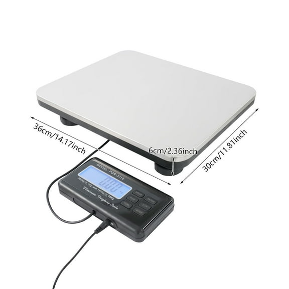 600lbs Scale Digital Portable Dog Cat Scale Electronic Kitchen Food Scale with LCD Display