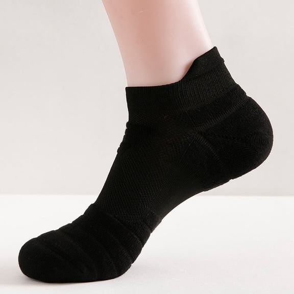 Men's Sports Socks Professional Basketball Socks Towel Sole Non-Slip Socks Terry Outdoor Running Socks