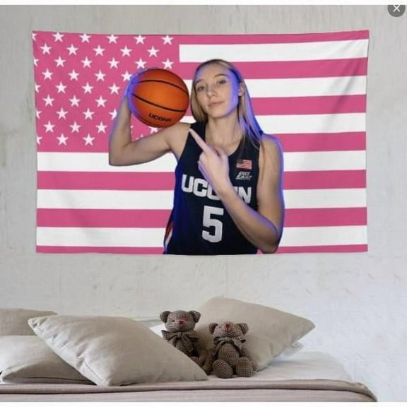 Paige Art Bueckers wall tapestry poster for college dorm cave bedroom living room office party decoration gift 30x40in