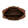 thumbnail image 4 of Wrangler Travel Duffel Bag Carry On Overnight Bag with Shoe Compartment Weekender Bag for Women and Men ,Cow-Brown, 4 of 7